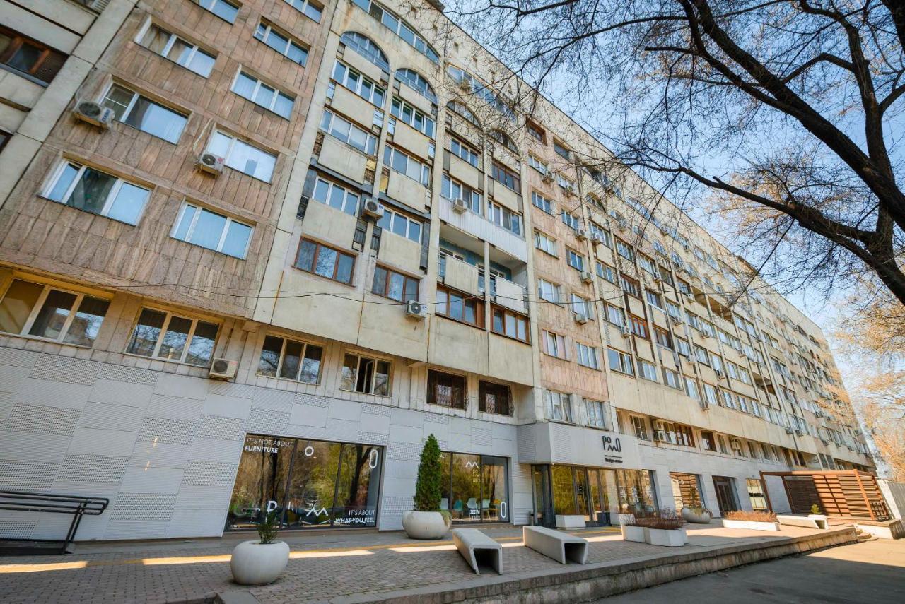 Ferienwohnung На Проспекте Ленина Almaty Exterior foto