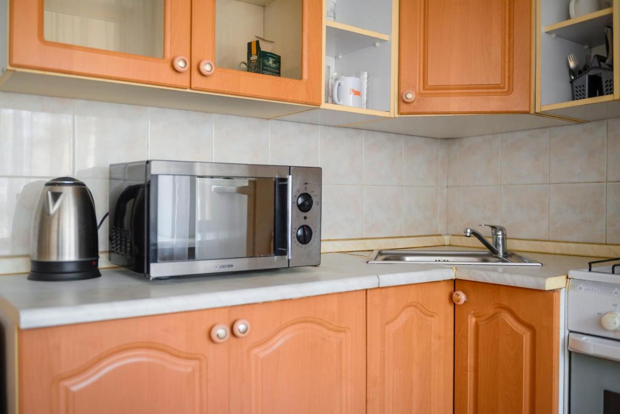Ferienwohnung На Проспекте Ленина Almaty Exterior foto